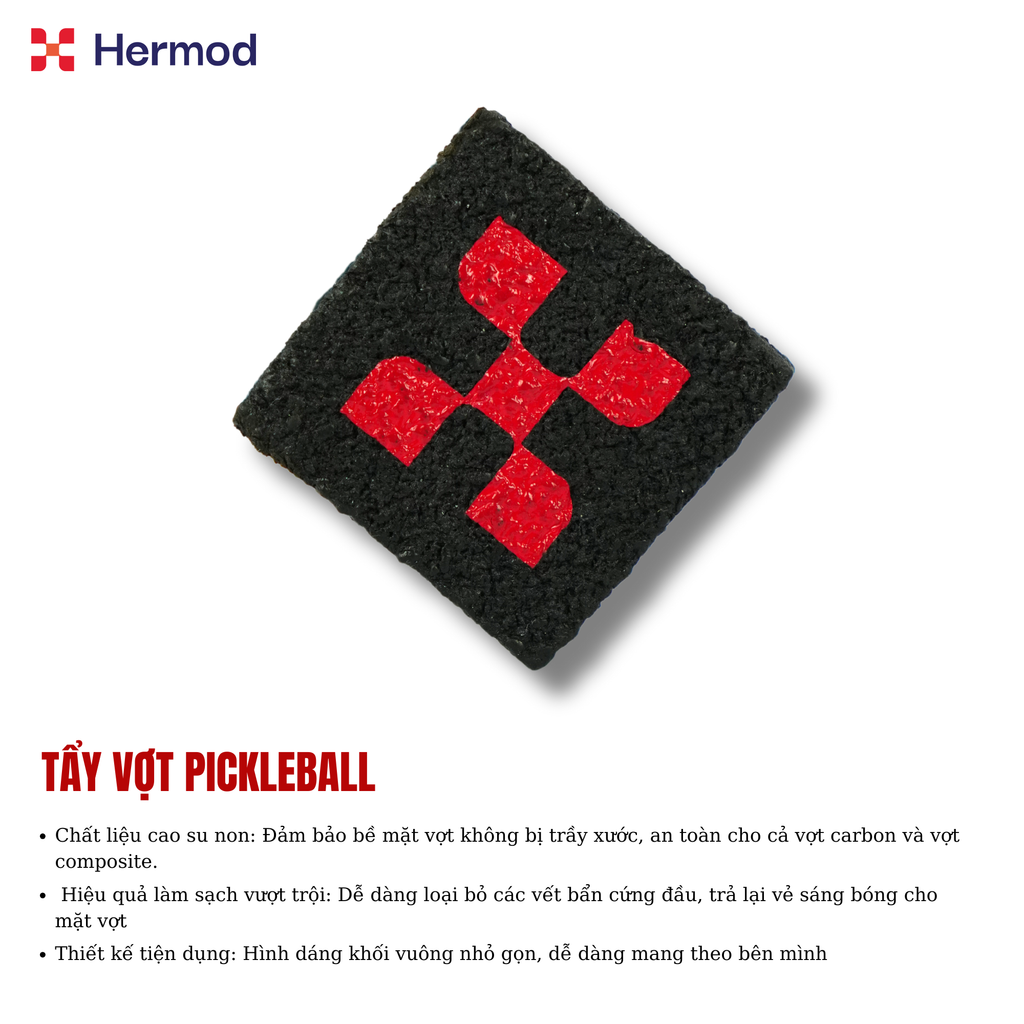 Cục Tẩy Mặt Vợt Hermod Pickleball