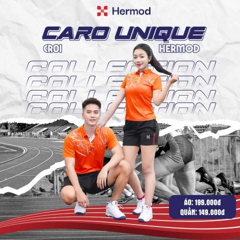 Bộ Quần Áo Thể Thao Nam Nữ CR01 - Hermod Caro Unique