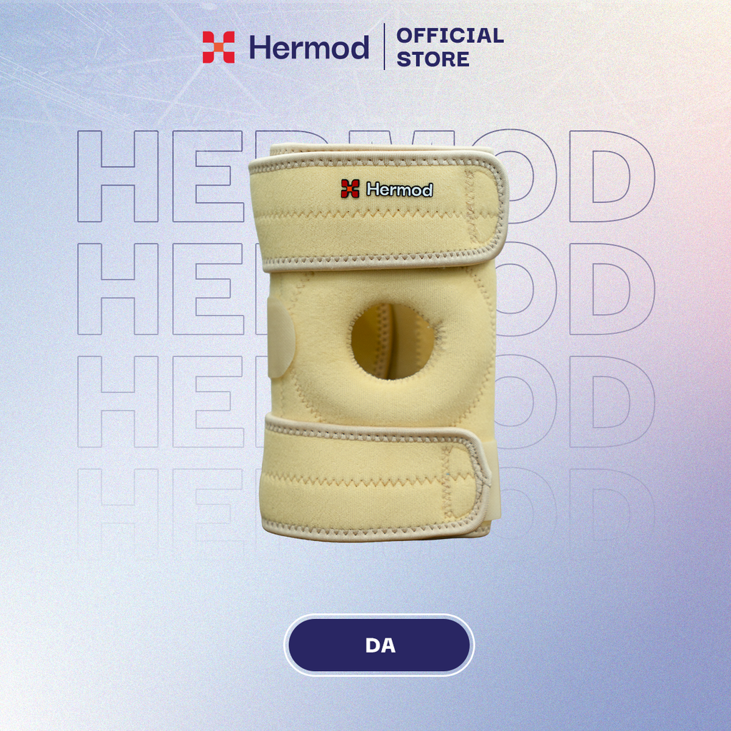 Bó gối thể thao Hermod lò xo Silicone cao cấp HM 102