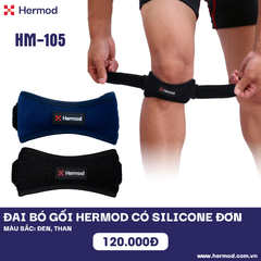 Đai bó gối Hermod có Silicone đơn cao cấp - HM 105