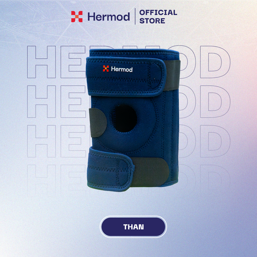 Bó gối thể thao Hermod lò xo Silicone cao cấp HM 102