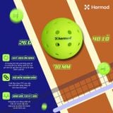 Bóng thi đấu Hermod Pickleball