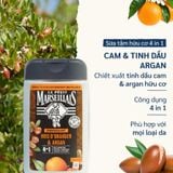  Sữa Tắm Nam Nội Địa Pháp Marseillais 4 Trong 1 Tinh Chất Cam & Tinh Dầu Argan - 250ml 