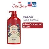  Dầu gội & xả cho nam 2 trong 1 Old Spice Relax - 650ml 