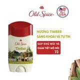  Sáp khử mùi ngăn mồ hôi Old Spice Timber (sáp trắng) - 73g 