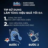  Viên Rửa Chén Bát Finish Hộp 100 Viên Hương Chanh - Power Essential All in 1 