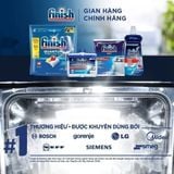  Viên Rửa Chén Bát Finish Quantum All in 1 Hương Chanh - Túi 64 Viên 