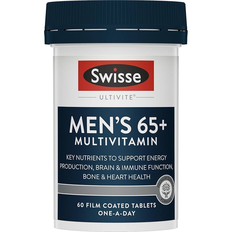  Vitamin tổng hợp cho nam giới trên 65 tuổi Swisse Men’s Ultivite 65+ Multivitamin 