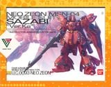  Mô Hình Lắp Ráp MG 1/100 Sazabi ver Ka 