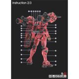  Decal Nước Huỳnh Quang Dán Mô Hình GQuuuuuuX EVO HG 1/144 Red + White Gundam 