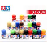  Sơn Mô Hình Tamiya Enamel X1 - X34 ( sơn cọ bóng/gloss gốc dầu ) 