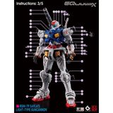  Decal Nước Huỳnh Quang Dán Mô Hình GQuuuuuuX EVO HG 1/144 Light type Guncannon 