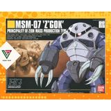  Mô Hình Lắp Ráp HG UC 1/144 MSM-07 Zgok Z'gok 