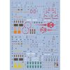 Decal Nước Huỳnh Quang Dán Mô Hình GQuuuuuuX EVO HG 1/144 Red + White Gundam 