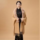  ÁO CHOÀNG KHĂN CỔ LÔNG 