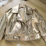  ÁO DA CỔ VEST WAX NGẮN 