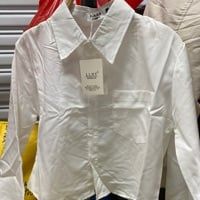  ÁO SƠ MI  CROP TAY DÀI 