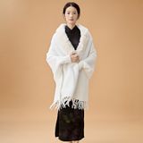  ÁO CHOÀNG KHĂN CỔ LÔNG 