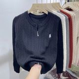  ÁO LEN KHOÁ KÉO LOGO NGỰA 