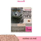  Cát vệ sinh đậu nành MIAO 7L cho mèo - Hương Coffee 