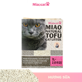  Cát vệ sinh đậu nành MIAO 7L cho mèo - Hương Đậu & Sữa 