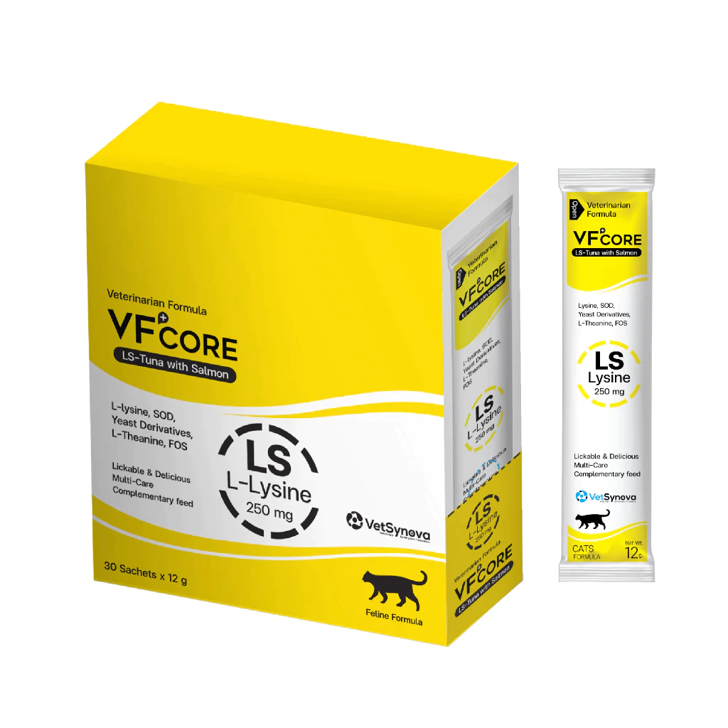  VF Core bổ sung Lysine cho mèo gói 12g 