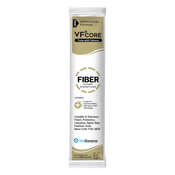  VF Core FIBER tiêu búi lông, hỗ trợ tiêu hóa gói 12g 