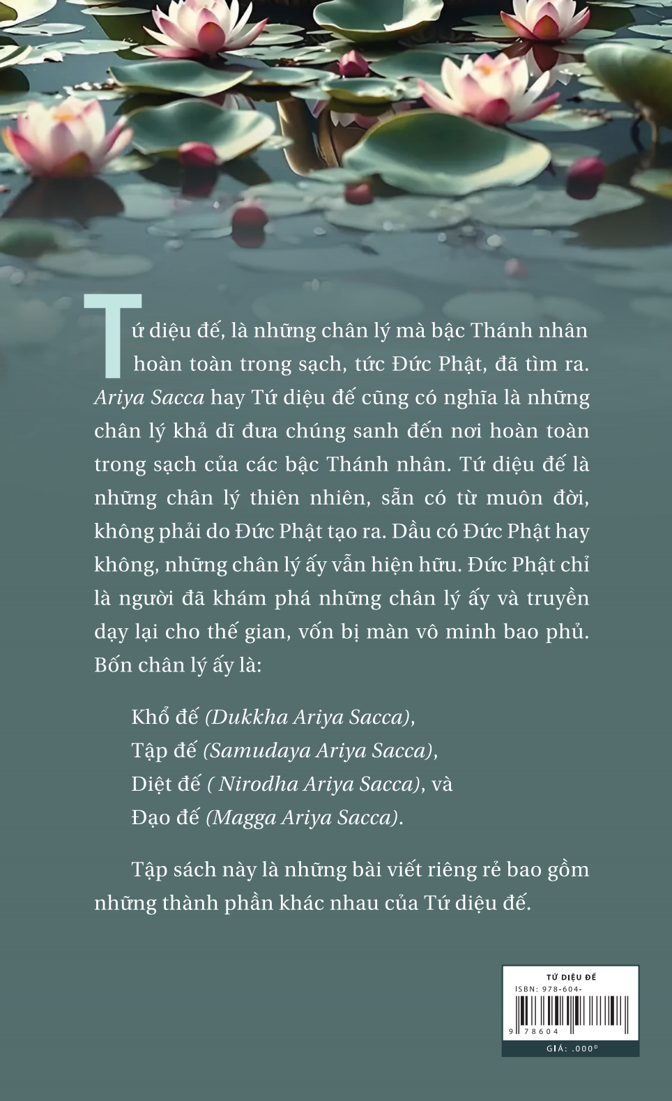  Tứ Diệu Đế - Phật Giáo Nguyên Thủy 