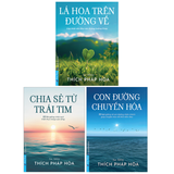  Lá Hoa Trên Đường Về + Con Đường Chuyển Hóa + Chia Sẻ Từ Trái Tim (Tặng kèm Túi Vải) 