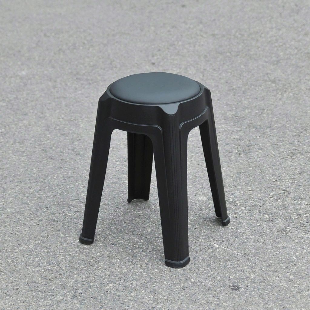 Ghế đôn bọc da tròn