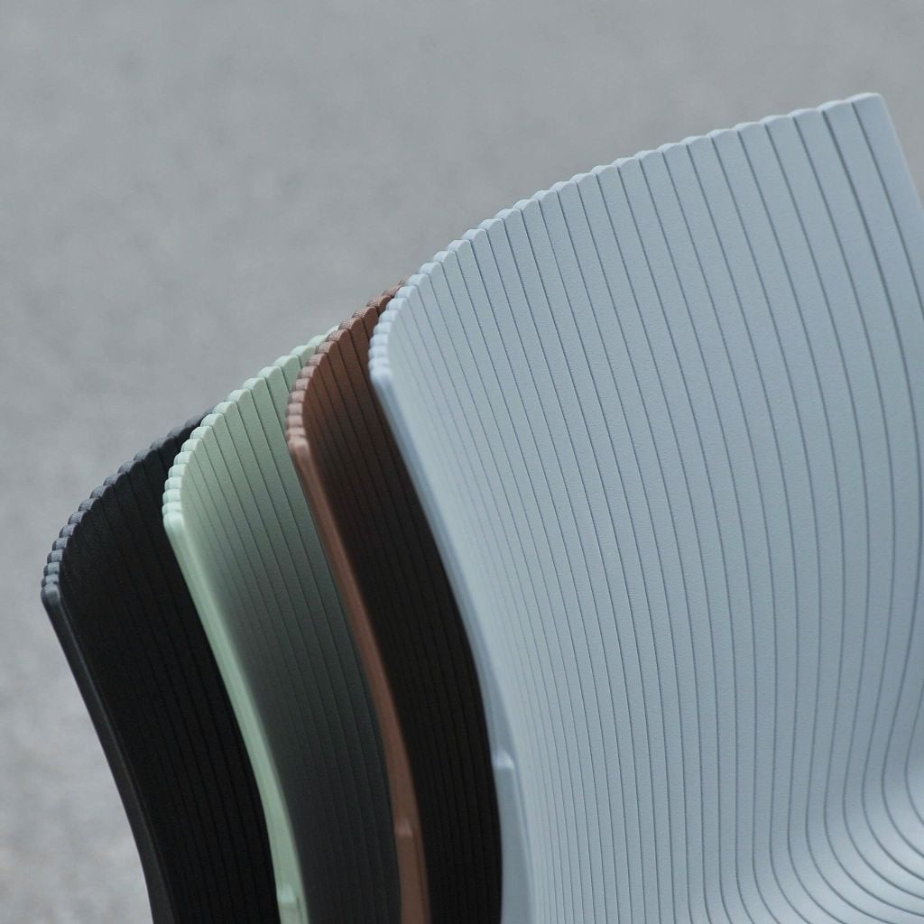 Ghế nhựa sóng không tay