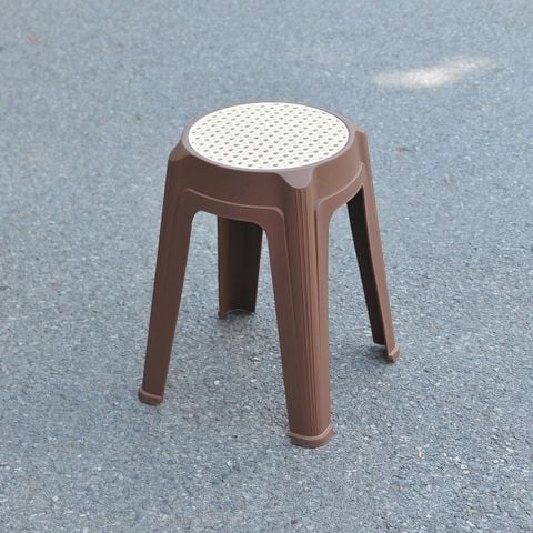  Ghế đôn tròn mặt mây 