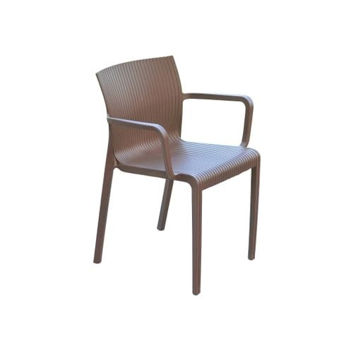  Ghế nhựa sóng có tay 