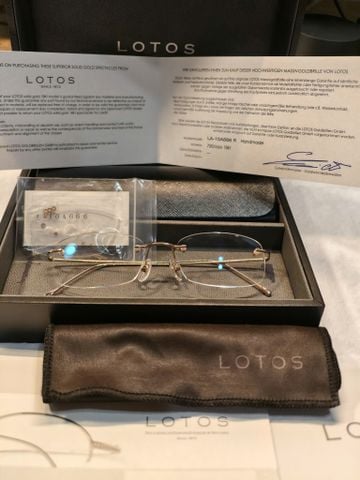 Kính Lotos vàng Hồng 18K LA-10A666 R