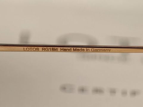 Kính Lotos vàng Hồng 18K LA-10A666 R