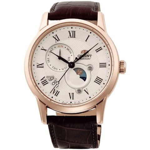 Orient Sun And Moon Gen 3 RN-AK0001J RA-AK0007 Made In Japan – Đồng Hồ Automatic Rose Gold Sapphire