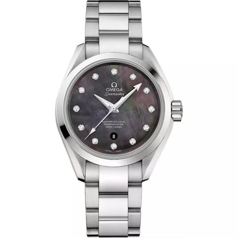 Omega Seamaster Aqua Terra 231.10.34.20.57.001 DH – Mặt số ngọc trai tím Diamond Dial, vẻ đẹp hiếm có của dòng Aqua Terra like new