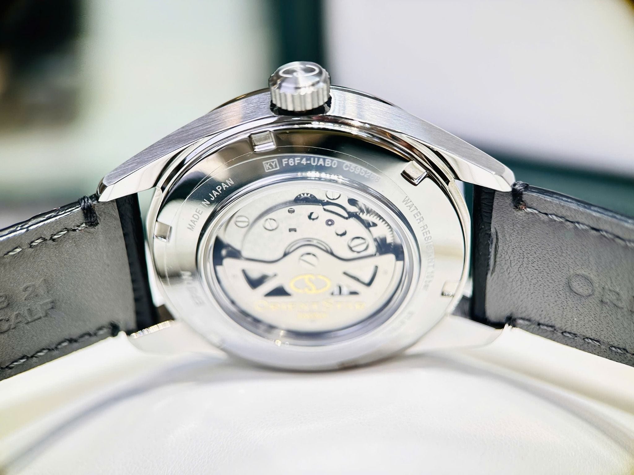 Orient Star Joker RK-AV0007S (41mm) – Mặt trắng kim xanh, biểu tượng đ