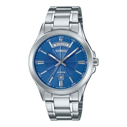 Casio 39.9mm Nam MTP-1381D-2AVDF