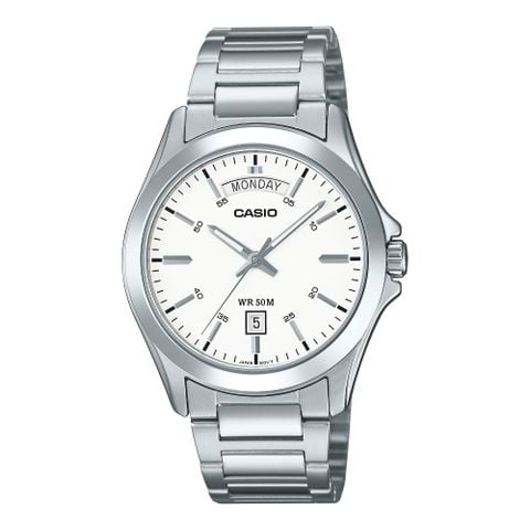 Casio 39.5mm Nam MTP-1370D-7A3VDF