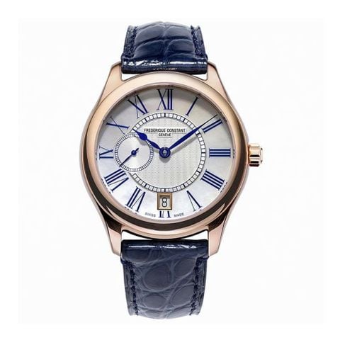 Frederique Constant FC-318MPWN3B4 – Đồng Hồ Nữ Cơ Automatic Mặt Khảm Trai Vàng Hồng 36mm