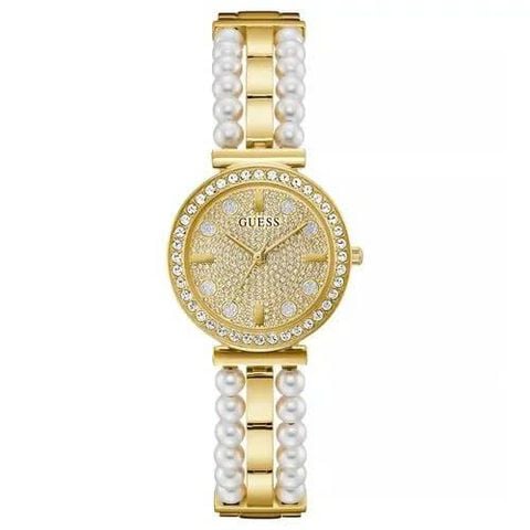 Đồng hồ nữ Guess GW0531L2 30mm Gold-Tone đính pha lê