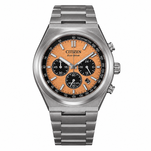 Citizen Titanium Silver CA4610-85Z – Đồng Hồ Chronograph Eco-Drive Titanium