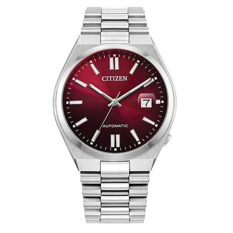 Citizen Tsuyosa NJ0150-56W President Sapphire – Đồng Hồ Automatic Mặt Đỏ Hiếm 40mm