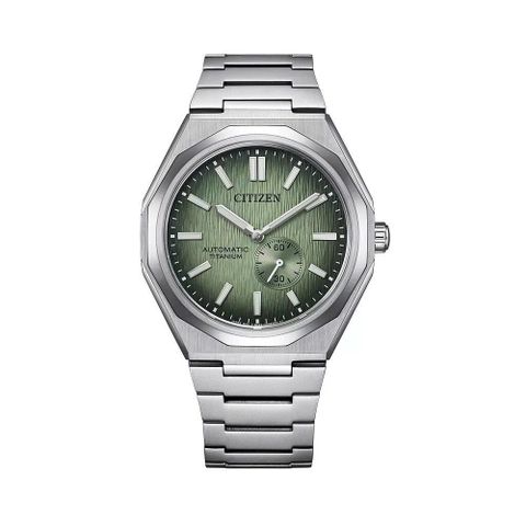 Citizen Zenshin 60 Super Titanium NK5020-58X (40mm) – Đồng hồ nam cơ lộ tim, siêu nhẹ và hiện đại