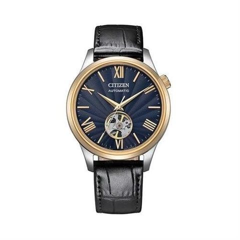 Citizen Automatic Open Heart NH9136-02L 40mm Nam – Đồng Hồ Cơ Nhật Bản Demi Rose Gold Sapphire