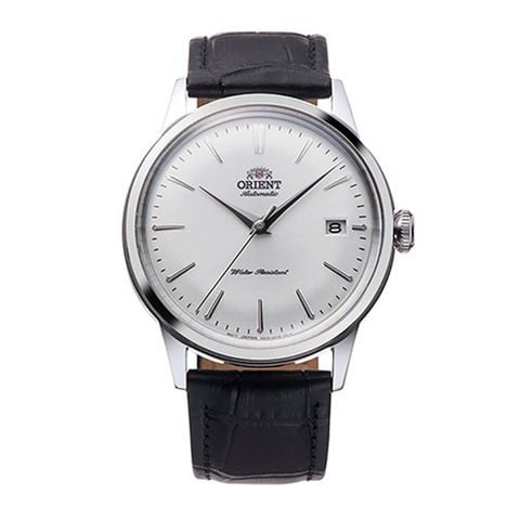 Orient Bambino RA-AC0M03S10B – Đồng Hồ Automatic Nhật Bản Mặt Trắng Ngà Kim Xanh
