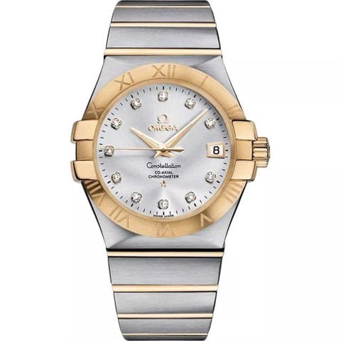 Omega Constellation 123.20.35.20.52.002 – likenew rất mới 98,9% fullbox sổ và thẻ chứng nhận chính hãng