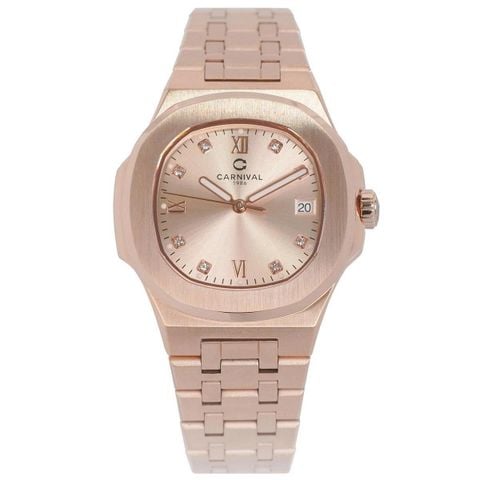 Đồng Hồ Carnival Nữ 8160L-VH-NN (34mm) – Dress Watch thanh lịch, thiết kế tinh tế cho phái đẹp
