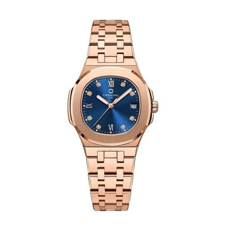 Đồng hồ nữ Carnival 8160L-VH-X (34mm) – Dress Watch thanh lịch, thiết kế tinh tế cho phái đẹp